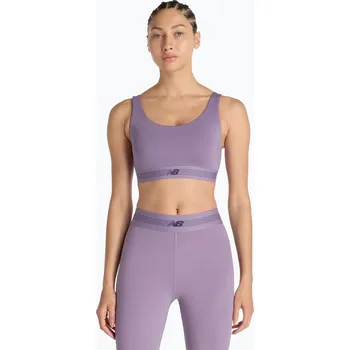 Dámské spodní prádlo Tréninková podprsenka New Balance AC Train candied violet