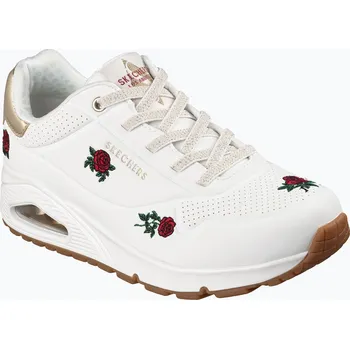 Dámské tenisky Dámské boty SKECHERS Uno Champagne & Roses white