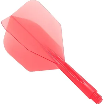 Šipka Letky na šipky Condor Zero Stress červené, Small letky a krátké násadky