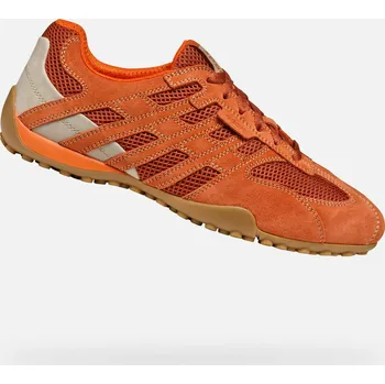 Pánská obuv Geox Pánské Oranžové pánské tenisky Geox Snake Original Hnědá 42 (2740748)