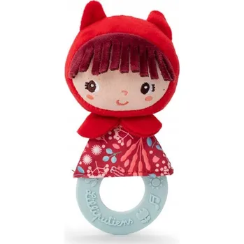 Lilliputiens: Chrastítko se silikonovým kousátkem Červená Karkulka