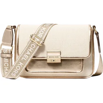 Kabelka Michael Kors messenger kabelka Bradshaw natural pale gold
