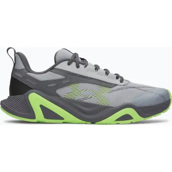 Pánská fitness obuv Pánské tréninkové boty Under Armour Charged Commit TR 5 mod gray/castlerock/lumos lime