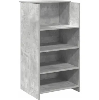 Psací stůl Obdélníkový psací stůl VidaXL 55 x 50 x 103,5 cm, odstíny šedé