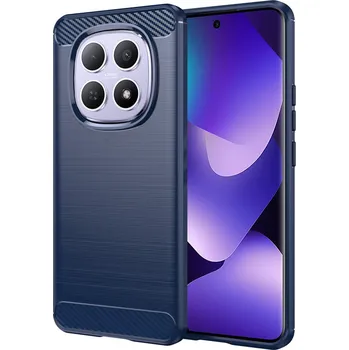 Techsuit - Carbon Silicone - Xiaomi Redmi Note 15 4G - modrý