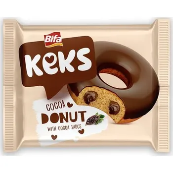 Cukrovinka Donut čokoláda 40g / 24ks