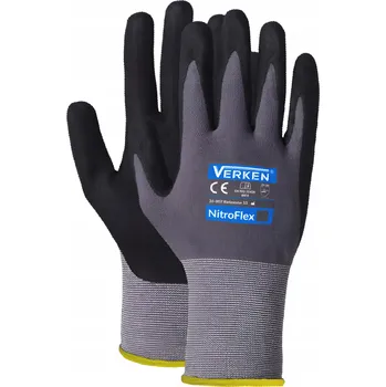 Pracovní rukavice Pracovní rukavice indexBHP s pěnovým nitrilem, velikost 10 - XL, krátké, 2 ks