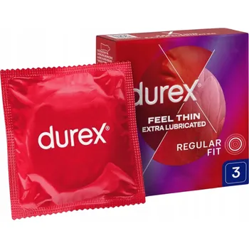 Kondom Kondomy extra zvlhčené DUREX Fetherlite Elite 3 ks ultra tenké