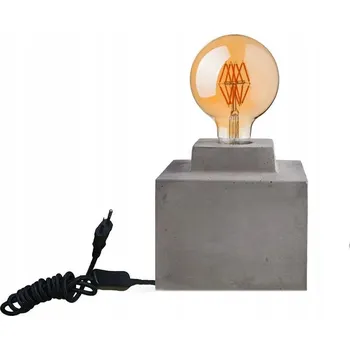 Lampička Stolní Lampa V-TAC Betonová Kostka fi160mm VT-7160