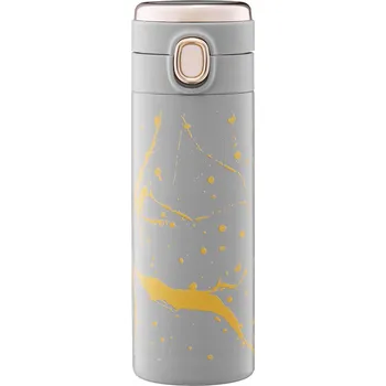 Termohrnek Termohrnek s motivem mramoru 350 ml šedý AMBITION