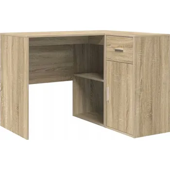 Obdélníkový psací stůl VidaXL 102 x 50 x 73,5 cm, odstíny hnědé