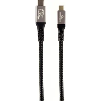 Datový kabel Kabel Gembird USB - USB 3.1 typ C 1,5 m černý