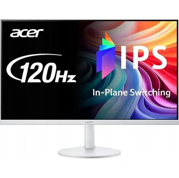 Monitor Bílý monitor 27 palců Acer SA273G0wi FHD IPS 120 Hz 1 ms s úzkým rámeček