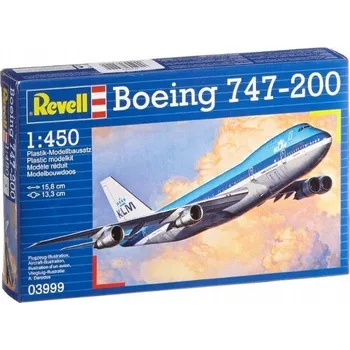 Plastikový model Model letadla REVELL Boeing 747-200 MR-63999