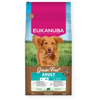 Eukanuba Grain Free Adult Large & Giant Lamb 2x12kg