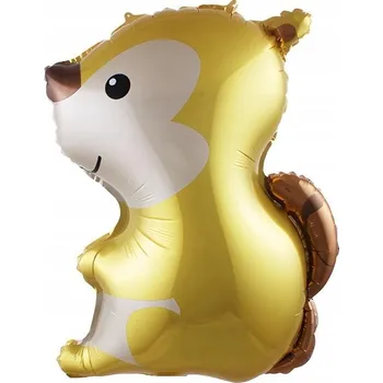 Balónek Fóliový balónek Veverka, 50x40 cm