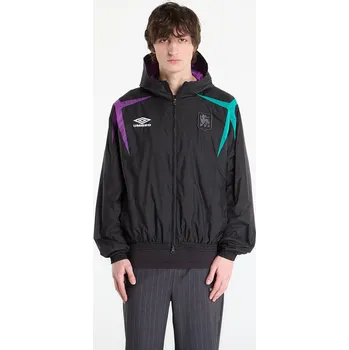 Pánská softshellová bunda Bunda Umbro by SlamJam Jester Masked Track Jacket Black L