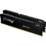 KINGSTON DIMM DDR5 32GB (Kit of 2) 6000MT/s CL36 FURY Beast Černá EXPO KF560C36BBE2K2-32