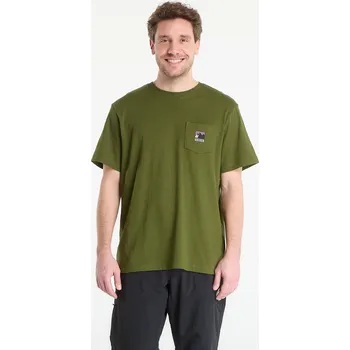 Pánská móda Tričko The North Face Mountain Logo Relaxed Short Sleeve Tee-Graphic Woodland Green M