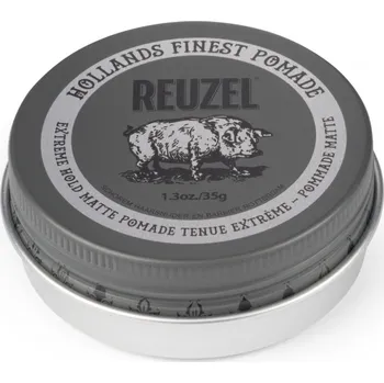 Vlasová kosmetika ​Reuzel Extreme Hold Matte - matná pomáda na vodní bázi s extrémní fixací 35g