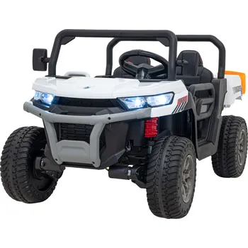 Dětské elektrovozidlo Dětské elektrické autíčko Pick-Up Speed 900 bílé