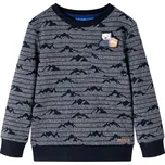 Dětská mikina námořnicky modrá melanž 10413150