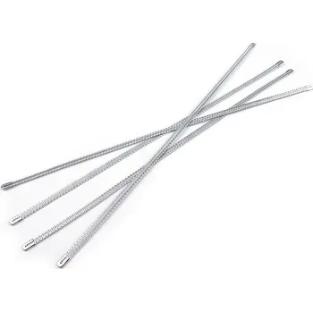 Výztuž do korzetu šíře 5 mm více délek, malé, 3 30 cm stříbrná