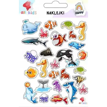 samolepka SAMOLEPKY PRO DĚTI MOŘSKÁ ZVÍŘATA, ALL4KIDS