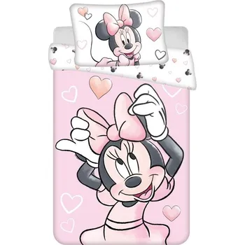 Povlečení JF Povlečení do postýlky Minnie Blush Pink, 100/135, 40/60 (ST-101161)