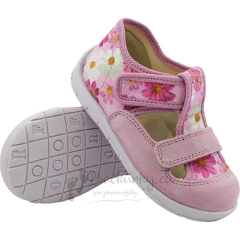Chlapecké sandály Dětské plátěnky Froddo G1700412-21 Flowers - vel. 24