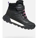 Dívčí kotníkové boty GEOX TREKKYUP AB J46M7A0MEMSC9266 ČERNÁ 33