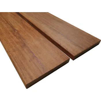 Terasové prkno IPE - 20x140 mm (délky od 2150 - do 6100 mm), hladké Délka prkna: 1835 mm