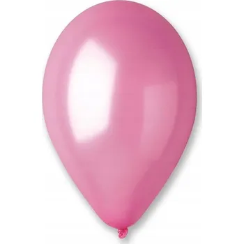 Balónek Balónky Gemar METALICKÉ 33 cm RŮŽOVÉ 50 ks