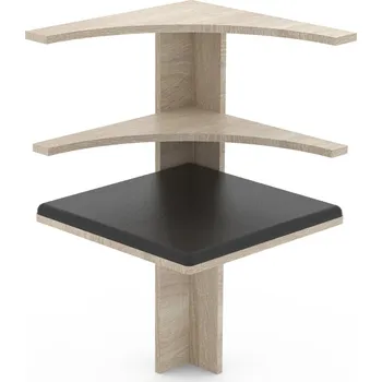 VCM Rohový spoj k jídelní lavici Esal, dub sonoma 487370