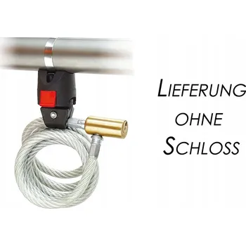 Zabezpečení kola lankem Klickfix Mini adaptér