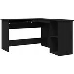 Psací stůl Černý dub 120x140x75 cm z umělého dřeva