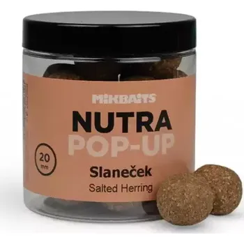 Volný čas MIKBAITS NUTRA pop-up 250ml - Slaneček 20mm