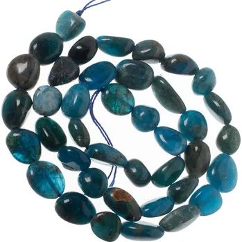 Dětské navlékací korálky Apatit, 8-11 mm (40 ks)