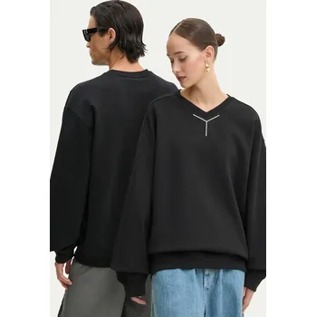 Pánská mikina Bavlněná mikina Y/Project Y CHROME SWEATSHIRT 204SH004 černá 99X, vel. M