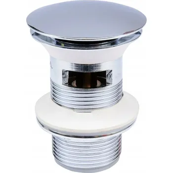 Sifon Zátka s automatickým přepadem CHROM P G5/4 KLIK-KLAK KULATÝ FALA 75487