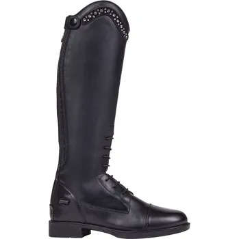 Jezdecká obuv QHP Boty jezdecké Jaimy Junior QHP, standardní lýtko, dětské, černé 33