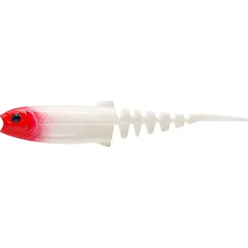 Rybářský háček Gumová Nástraha Savage Gear Cannibal Minnow 8cm 3.4g Red Head