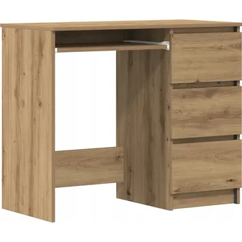 Psací stůl Psací stůl Artisan Dub 90x45x76 cm Lepené dřevo