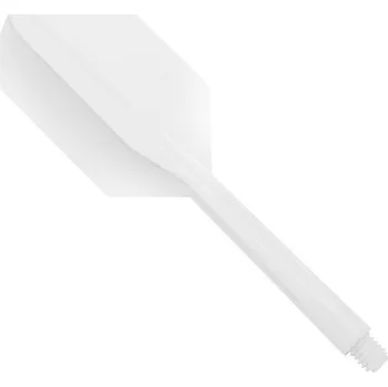 Šipka Letky na šipky Condor Zero Stress bílé, Slim letky a krátké násadky