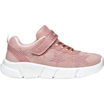 Dívčí tenisky Dívčí volnočasová obuv Geox J ARIL G. B 31 Růžová, Bílá