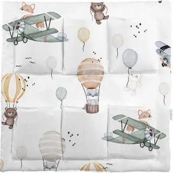 Příslušenství pro dětskou postel a kolébku Kapsář (organizér) na dětskou postýlku BABYMAM PREMIUM - Let balónem