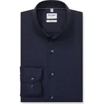 Olymp Level Five Body Fit společenská košile 207184 18 Modrá 40