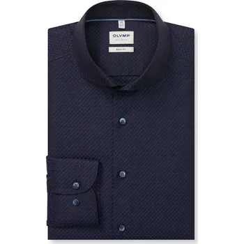 Pánská košile Olymp Level Five Body Fit společenská košile 207184 18 Modrá 40