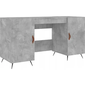 Psací stůl Psací stůl betonově šedý 140 x 50 x 75 cm kompozitní dřevo