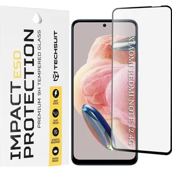 Techsuit - Tvrzené ESD sklo - Xiaomi Redmi Note 12 4G - černé